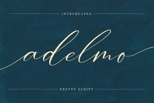 Adelmo: A Handwritten Font for Elegant Editorial Design