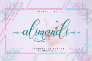 Alimandi: A Charming Handwritten Font for Editorial Design