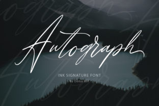 Autograph Font: A Handwritten Typeface for Editorial Design