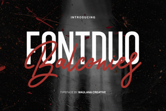 Balconies Font: Adding Handcrafted Charm to Brand Identity