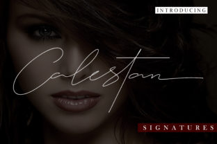 Calestan Font: Elegant Script for Digital Design