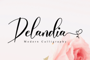 Delandia: The Perfect Script Font for Eye-Catching Campaigns