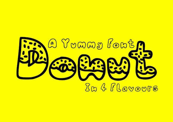 Designing with Donut: A Sweet Font for Creative Projects