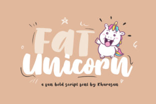 Discover Fat Unicorn: A Bold Font for Creative Branding