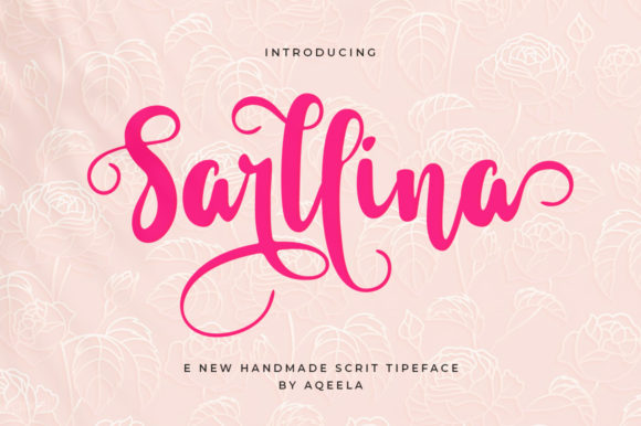 Discover Sarllina: A Bold and Unforgettable Script Font