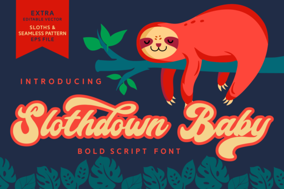 Enhance Your Brand with Slothdown Baby Font