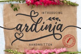 Enhance Your Campaign with Ardinia: A Classy Handwritten Font