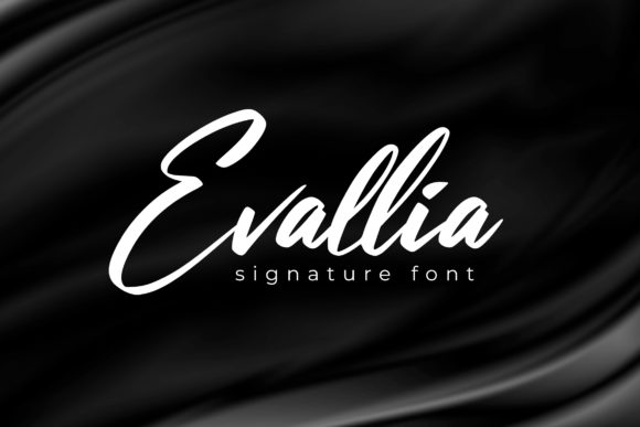 Evallia Font: Modern Script for Small Business Branding