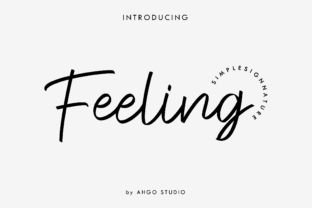 Feeling Signature Font Review: Modern Handwritten Type