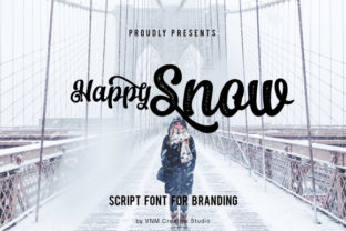Happy Snow: A Playful Script Font for Dynamic Web Design