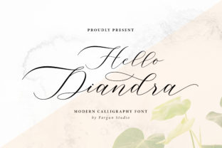 Hello Diandra Font: Bold Script for Digital Campaigns