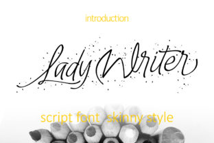 Lady Writer Font: Authentic Script for Digital Campaigns