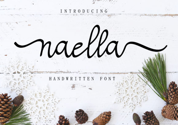 Naella: A Handwritten Font for Elegant Branding