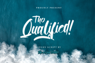 Qualified Font: Modern Script Typography for Web Design