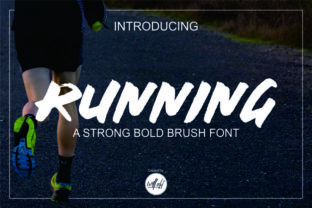 Running Font Review: Bold Script for Campaigns