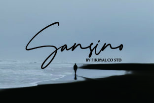 Sansino Font: Elevate Marketing Visuals with Script Charm