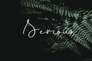Serious Font Review: Authentic Script for Real Branding