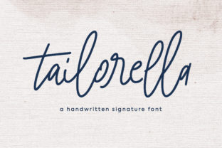 Tailorella Font: Elevate Digital Campaigns with Classy Script