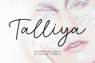 Talliya Font: Adding Romantic Charm to Editorial Layouts