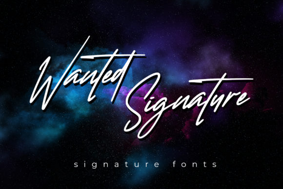 Wanted Signature Font: Elevate Handmade Product Design